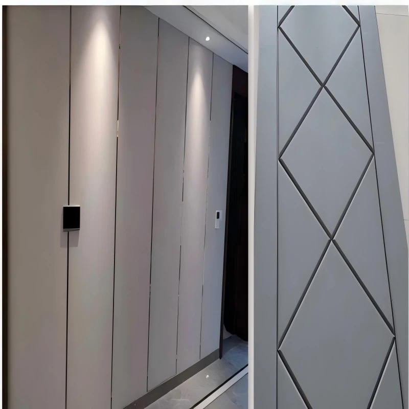Micro-perforated Leather Acoustic Wall Panel