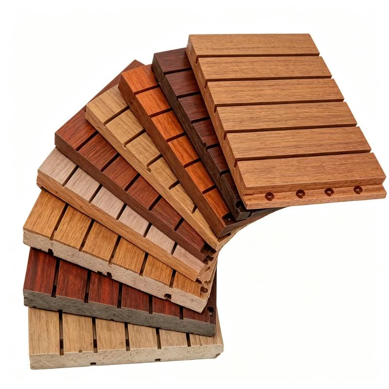 Grooved Wood Acoustic Panel